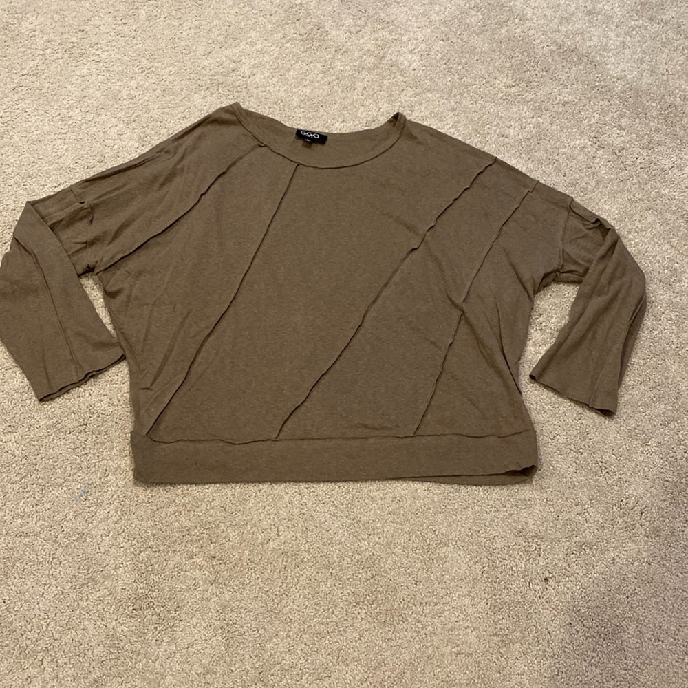 GiGiO large olive green women’s shirt